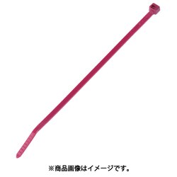 ナイロン結束バンド 赤 PLT4S-C2