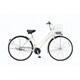 シティサイクル AB65L5(P.ブルームーンホワイト)1D51HE0アルベルト