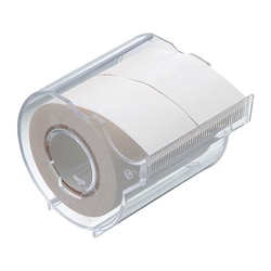 メモックロールテープ スタンダードカラー 25mm×10m 白2巻 R-25CH-5