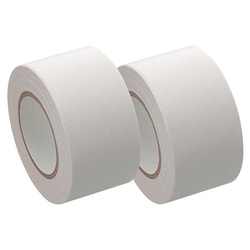メモックロールテープ スタンダードカラー 25mm×10m 白2巻 つめかえ用 R25H-5