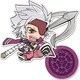 まめ戦国BASARA ぺたクリ 5 長曾我部元親 [キャラクターグッズ]