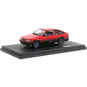 45185 トヨタ カローラ レビン 1600GTV with アロイホイール レッド/ブラック [1/43スケール ダイキャストミニカー]