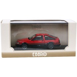 ヨドバシ.com - エブロ EBBRO 45185 トヨタ カローラ レビン 1600GTV with アロイホイール レッド/ブラック [1/43スケール  ダイキャストミニカー] 通販【全品無料配達】