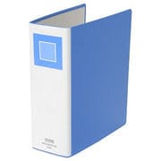 87776 パイプファイル 両開き 800枚とじ ブルー FL-108KB