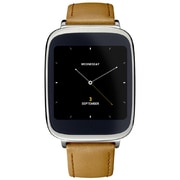 ZenWatch Android Wear 1.63インチ有機EL 4GB Bluetooth4.0 シルバー/ブラウン WI500Q-BR04