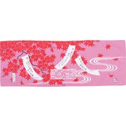 バンテーヌ クール手ぬぐい HCT-RMO 赤紅葉 [手ぬぐい]