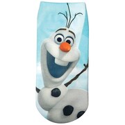 キャラックス プリントソックス ディズニー アナと雪の女王 オラフアップ [靴下 レディース 約22～24cm]