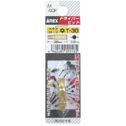 AK-50P-T30-30 [ヘクスローブ ショートビット 1本組 T30×30]