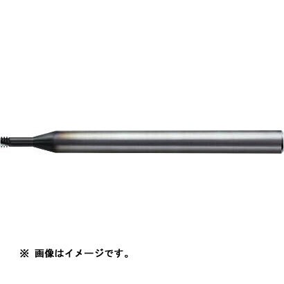 UDCTM3-0.5-6 [超硬合金加工用 ネジ切り工具 M3×0.5×Φ2.4×溝数2]