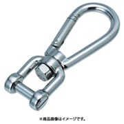 B2440 [ステンレス スナップフックシャックル 線径5mm 長さ72mm]