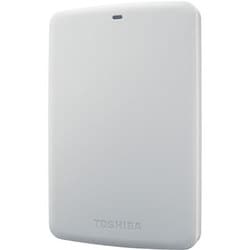 東芝 - CANVIO BASICS ポータブルHDD 2T ホワイト HD-AC20TW CANVIO™ BASICS ポータブルハードディスク（HD-AAシリーズ