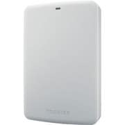 2.5インチポータブルハードディスク 2TB CANVIO BASICS ホワイト HD-AB20TW