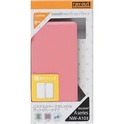 WALKMAN NW-A10シリーズ専用 レザージャケット ブックカバータイプ カラフル 合皮タイプ ペールピンク RT-SA10LBC2/PP