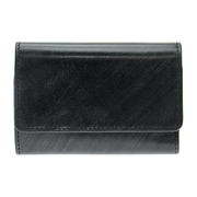 ウォレットキーケース 小銭入れ 札入れ付き ブラック×パープル SOW004A/BLK/PPL