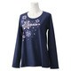 S05842 [SC スノーグラフィック ロングスリーブ T シャツ W Mサイズ]