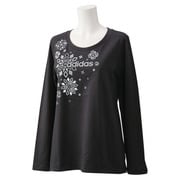 S05843 [SC スノーグラフィック ロングスリーブ T シャツ JAZ1 レディース Lサイズ ブラック]