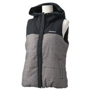 S05906 [ST クラッシックシリーズ ライトパデッドベスト JAP95 レディース J/L ブラック/オニキス]