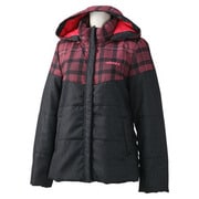 S05907 [ST クラッシックシリーズ ライトパデッドジャケット JAP97 レディース J/M ブラック/ブレイズピンクS13]