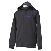 S06046 [SC 裏起毛 スウェットフーデッドジャケット BA25 メンズ J/M ブラック]