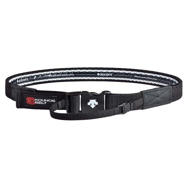 デサント DESCENTEKOUNOE BELT DAT-8100 BLK Mサイズ [トレーニングベルト]