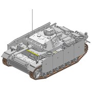 CH6776 WW.II ドイツ軍 III号戦車 FI M型 火炎放射戦車 w/シュルツェン [1/35スケール プラモデル]