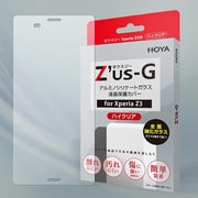 Z-XZ3-H [Xperia Z3 ハイクリア Z'us-G 3-15 保護ガラス]