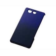 RT-SO02GC5/BV [Xperia Z3 Compact SO-02G専用 シェルジャケット ハードコーティング グラデーション ブラック/バイオレット]