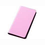 RT-SO02GCLC2/PP [Xperia Z3 Compact SO-02G専用 スリムレザージャケット カラフル 合皮タイプ ペールピンク]