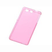 RT-SO02GTC7/CP [Xperia Z3 Compact SO-02G専用 ソフトジャケット ウルトラスリム クリアピンク]