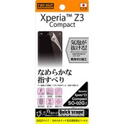 RT-SO02GF/C1 [Xperia Z3 Compact SO-02G用 液晶保護フィルム なめらかタッチ 光沢 指紋防止]