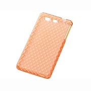 RT-SO02GC7/O [Xperia Z3 Compact SO-02G専用 ソフトジャケット キラキラ ラメオレンジ]