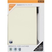 Xperia Z3 Tablet Compact SGP611 SGP612専用 レザージャケット フラップタイプ 合皮タイプ ホワイト RT-Z3TCLC1/W