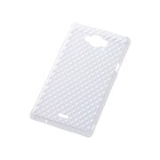 AQUOS ZETA SH-01G SH-02G専用 ソフトジャケット キラキラ ラメクリア RT-SH01GC7/C