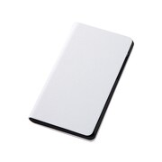 AQUOS ZETA SH-01G SH-02G専用 スリムレザージャケット カラフル 合皮タイプ ホワイト RT-SH01GCLC2/W