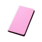 AQUOS ZETA SH-01G SH-02G専用 スリムレザージャケット カラフル 合皮タイプ ペールピンク RT-SH01GCLC2/PP