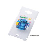 AQUOS ZETA SH-01G SH-02G専用 シェルジャケット ディズニー スティッチ RT-DSH01GD/ST
