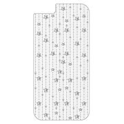 LUX-IP6SWS2 [iPhone 6 4.7インチ フィルム Cyber Lux Star WH Silver]