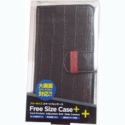 ALL06-14D405-01 [Fantastick Large Free Size Case Leather Black 全機種対応]