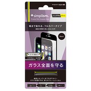TR-PFIP145-FLBK [iPhone 6 Plus/6s Plus用 端まで貼れるフレームフィルム ブラック]