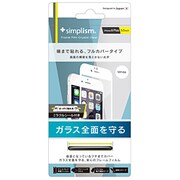 TR-PFIP144-FLWT [iPhone 6用 端まで貼れるフレームフィルム ホワイト]