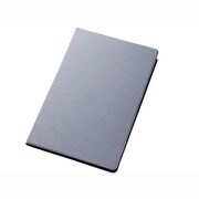 ARROWS Tab F-03G専用 レザージャケット スリム 合皮タイプ シルバー RT-F03GSLC1/SV