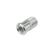 DUNLOP ADAPTOR バルブアダプター 英式から米式 シルバー 112-00012