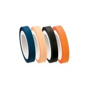 メモックロールテープ フィルムタイプ 7mm幅 詰替え用 4巻入り (インディゴ×アイボリー×ダークブラウン×オレンジ) RF-7H-6C