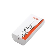スマートフォン用モバイルバッテリー 5200mAh USB出力：2ポート 最大合計：3A ミッフィー まあだだよ DE-M01L-5230MF1