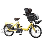 電動アシスト自転車 Angelino petite e(アンジェリーノ プティット e) 3人乗り対応 12.8Ah 20型 内装3段変速 F.スプリングイエロー A20L15