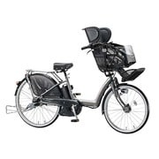 電動アシスト自転車 Angelino e(アンジェリーノ e) 3人乗り対応 前22/後26型 内装3段変速 T.スノーグレー A26L85