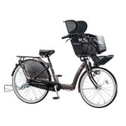 シティサイクル Angelino(アンジェリーノ) 3人乗り対応 前22/後26型 内装3段変速 T.アンバーブラウン AG26-5
