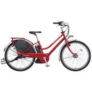 電動アシスト自転車 HYDEE.II（ハイディー ツー） チャイルドシート無しモデル 3人乗り対応 26型 内装3段変速 F.Xアクティブレッド HY685