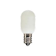 白熱電球 ベビー電球（常夜灯用） E12口金 100V 5形 20mm径 ホワイト BABY100V5WTE