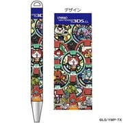 ニンテンドーNew3DSLL対応 妖怪ウォッチ タッチペン メダル柄ブルー